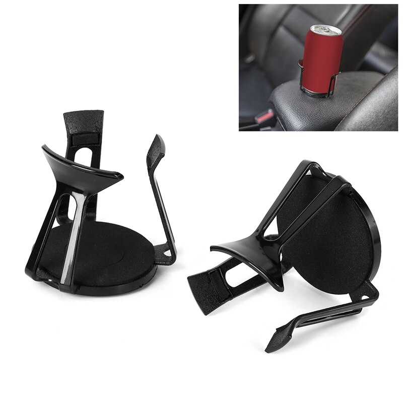 Nieuw-Universele Plastic 2 Stuks Auto-interieur Water Bekerhouder Plakken Fixer Stopper Drink Fles Stand Accessoire