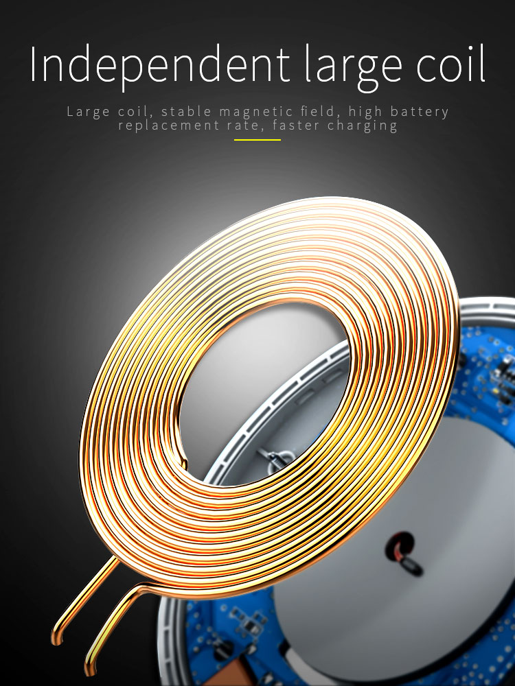 Ongoo wireless charger pad qi for iphone 13 12 pro max for iphone 11 x 8 apple watch certified wireless charger phone charging