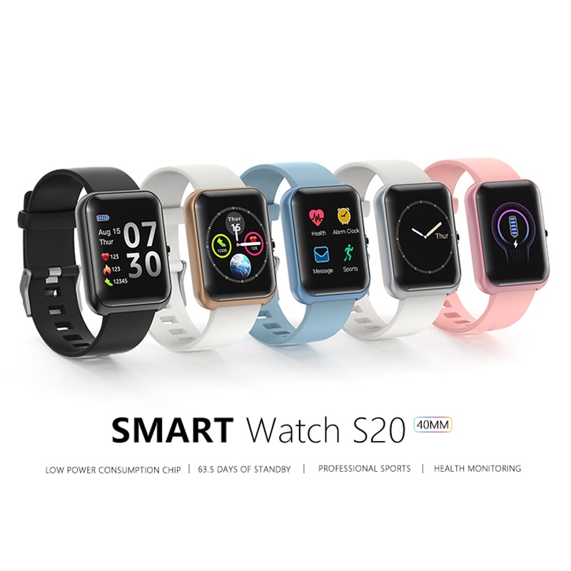 Smart Watch Ladies Heart Rate Blood Pressure Multifunctional Sport Watch Men Woman Waterproof Smartwatch Women