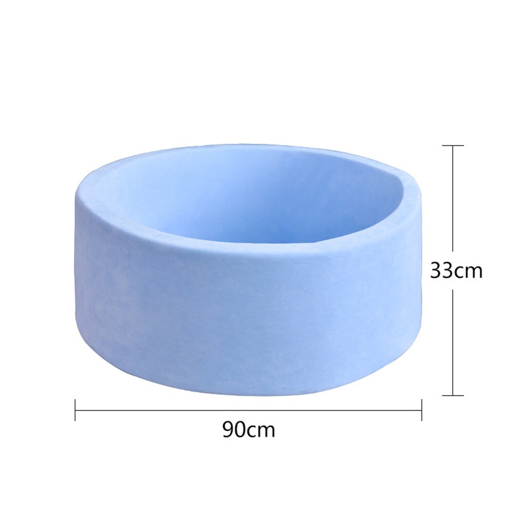 Effen Kleur Kids Ronde Bal Pit Baby Oceaan Bal Zwembad Zachte Kinderbox Indoor Buiten Spelen Speelgoed Voor Peuter Baby Jongens & Meisjes