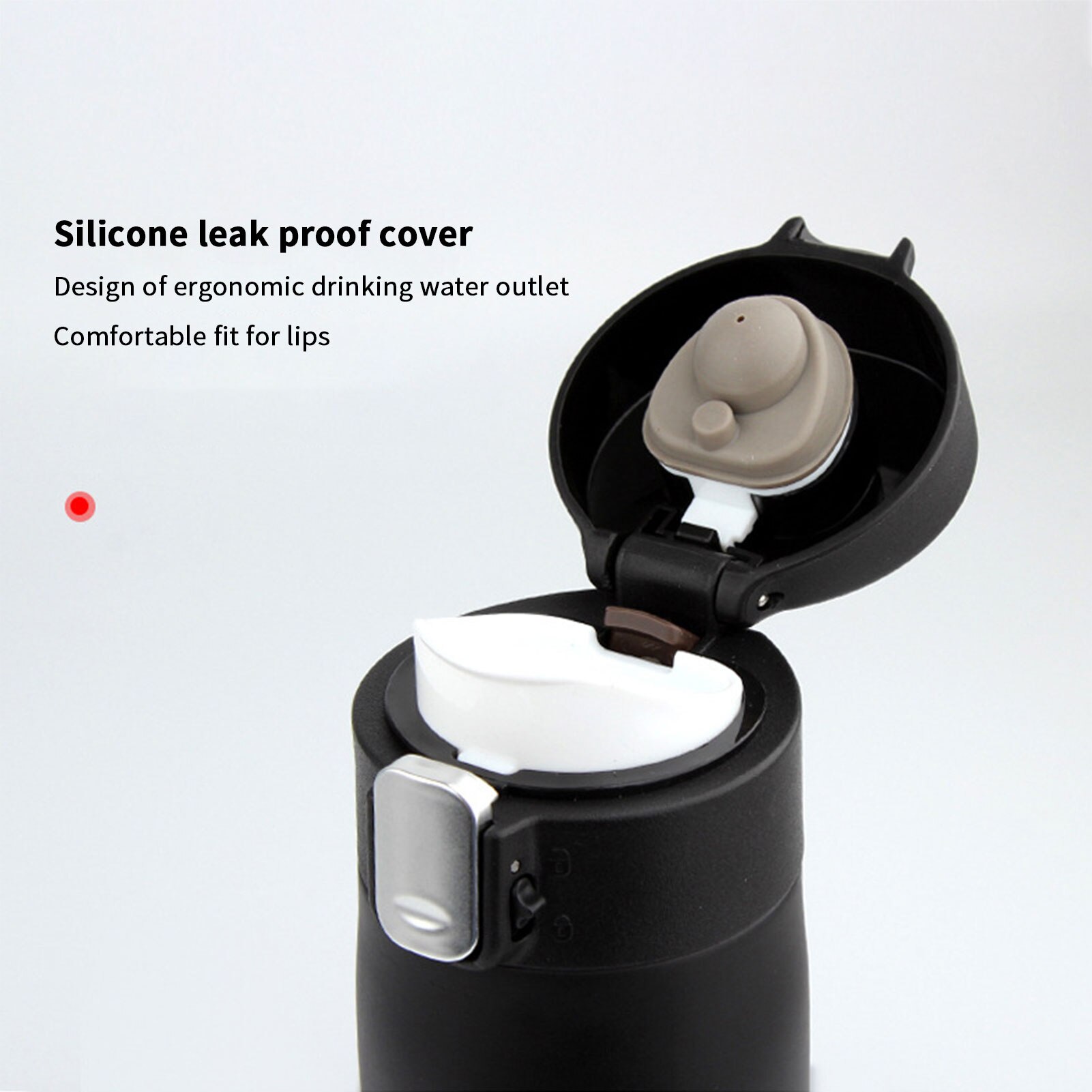 350ml Stainless Steel Car Electric Kettle That Supports 12V/24V Smart Conversion Car Travel Heating Cup 90W Fast Heating