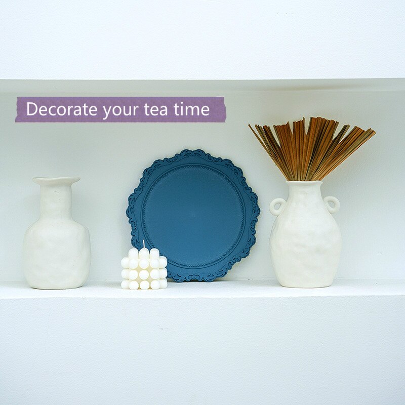 Napperon coréen pour café, tapis de café, plateau de rangement pour goûter, Simple européen