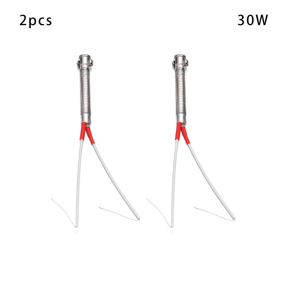 accessory Durable External heat Heating Element Replacement Weld Equipment Soldering Iron Core Welding Tool: 2pcs-30W