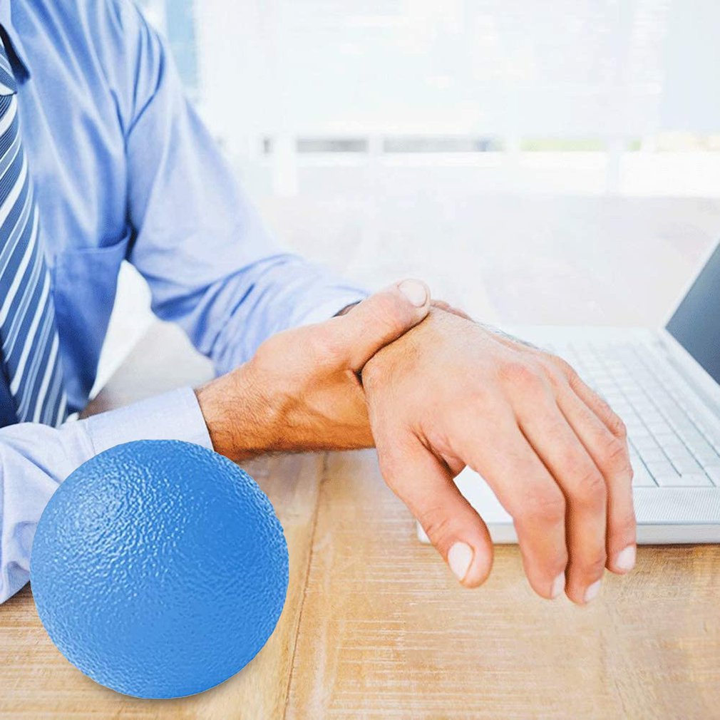 3Pcs Multiple Stress Relief Balls Resistance Therapy Exercise Gel Squeeze Balls Kits For Hand Wrist Muscles Grip Strengthening
