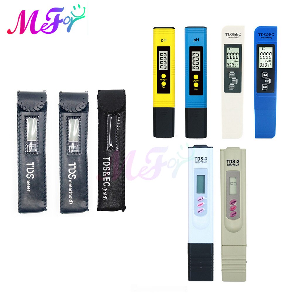5pcs/Lot TDS Meter Bag EC PH Case Holder For Water Tester Automatic Calibration TDS Tester Drinking Water Aquarium