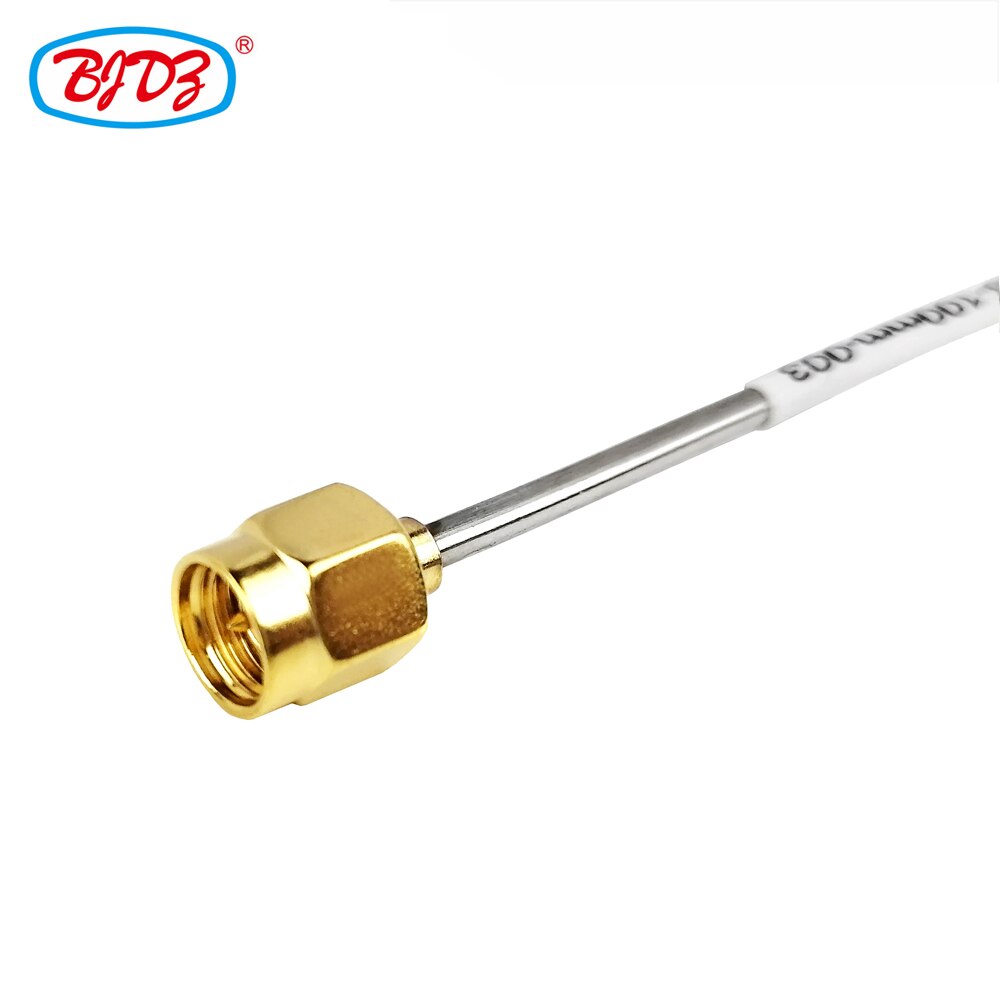 2 PCS 10cm SMA Male to SMA Male RF Connector 086 Semi Rigid Pigtail Jumper Cable Assembly