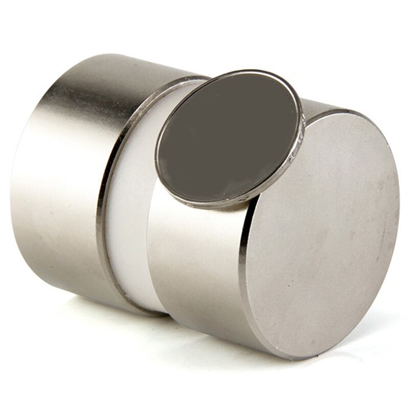 2 stuks 40Mm X 20Mm Super Krachtige Ronde Water Meter Magneet Tool