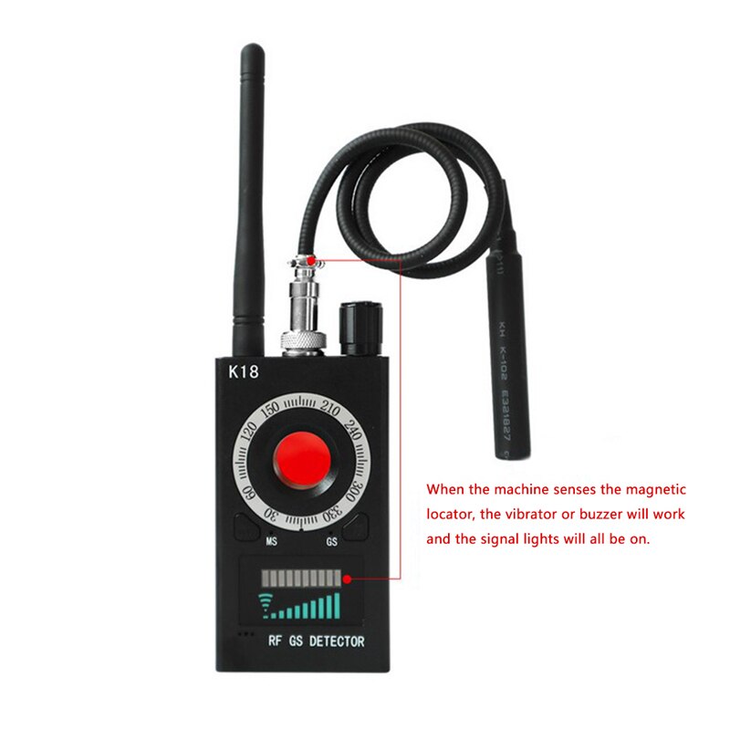 Multifunctionele Anti Detector Bug Mini Audio Spy-Camera Gsm Finder Gps Signaal Lens Rf Locator Tracker Detecteren draadloze Camera