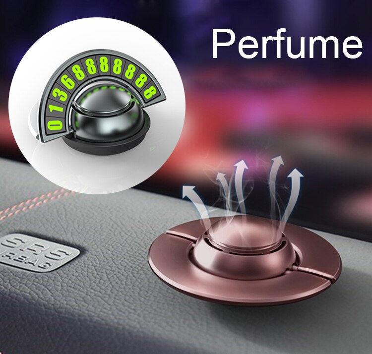 Temporary car parking sign, mobile phone number card can be hidden double number parking device