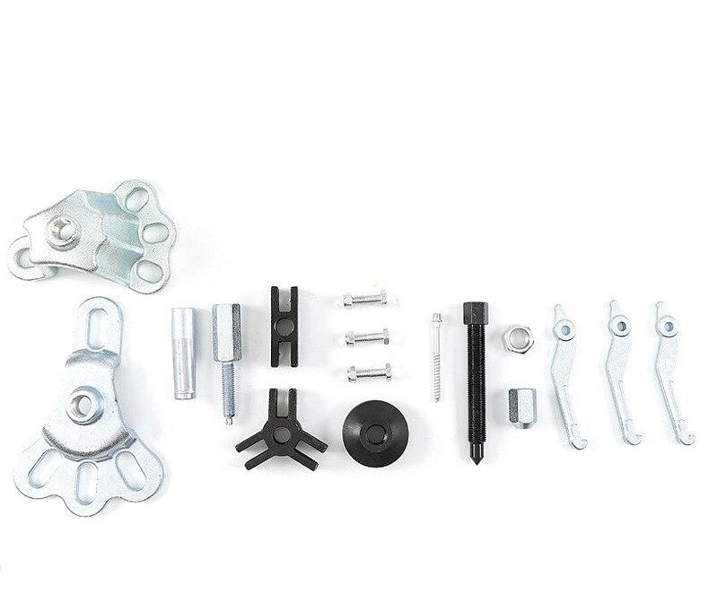 16PC Slide Hammer Puller Set/Heavy Duty Steel Slide Hammer Pilot Bearing Removal Tool Set