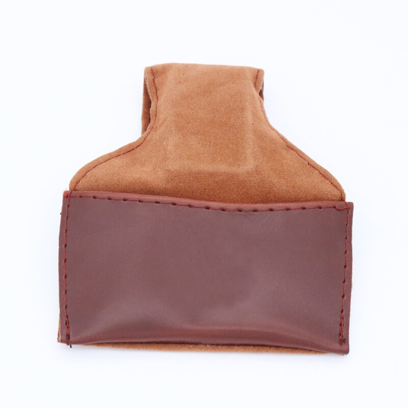 Leather PU Snooker Billiard Chalk Holder Pouch Bag Chalks Pocket