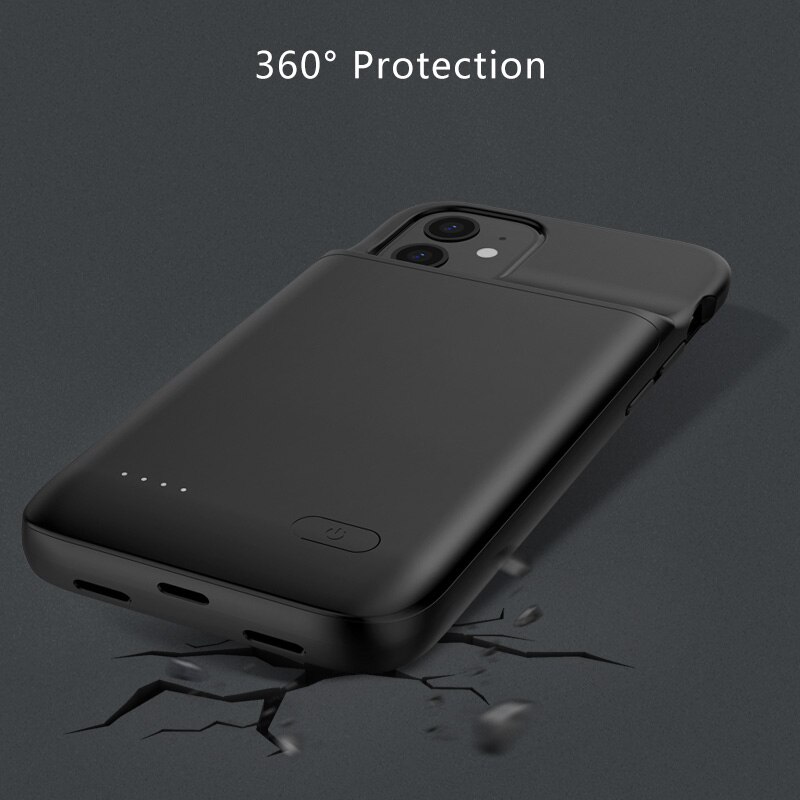 Batterij Opladen Case Voor Iphone 12 Pro Max Power Bank Voor Bescherm Case Power Case Battery Case Voor Iphone 12 Pro Serie