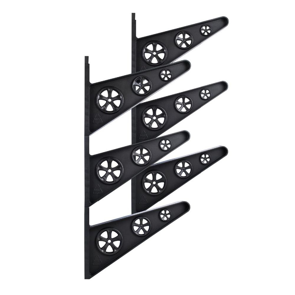 6Pcs Longboard Wall Mount Skateboard Wall Hanger Wall Rack Skateboard Wall Hanger Longboard Storage: 3pair