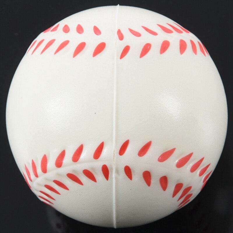 Witte honkbal stressbal