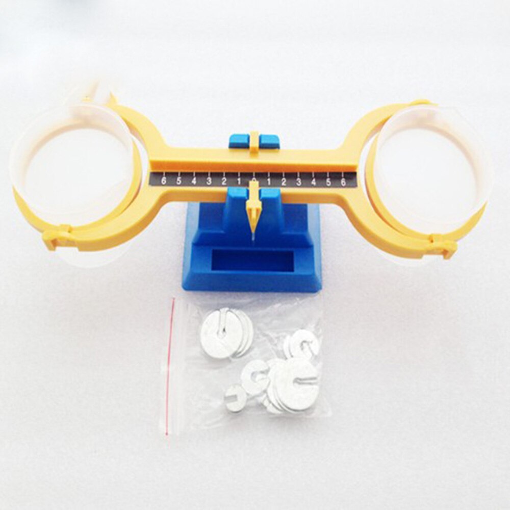 Students Simple Balance Primary Mathematics Plastic Teaching Instrument Laboratory Equipment Teaching Resources