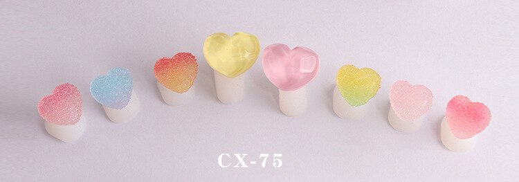 8pcs/lot Nail Silicone Finger Separator Japanese Fudge Manicure Pedicure Separator Nail Toe Separator Straighteners Care Tool: CX-75