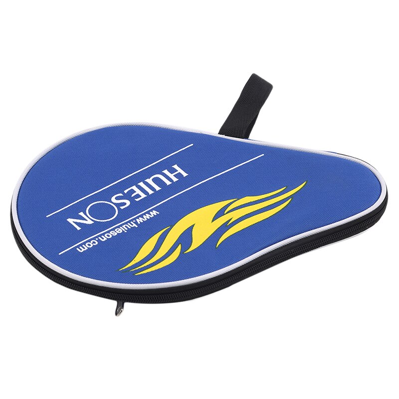 30*20cm Table Tennis Rackets Bat Bag Oxford Ping Pong Case Balls Bag Sports Accessories: Navy Blue