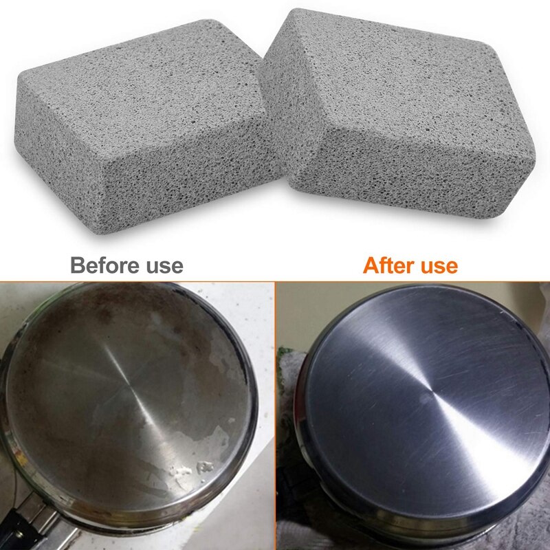 20 Pack Grill Stone Cleaning Block Ecological Pumice Stones Odorless Grilling Cleaning Brick De-Scaling BBQ Block for Removing R