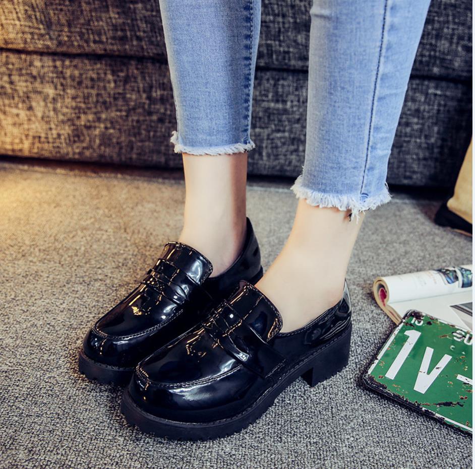 VEVEFHANG-uniforme scolaire japonais pour femmes, chaussures à talons hauts en cuir JK pour étudiants, uniforme Cosplay: 39