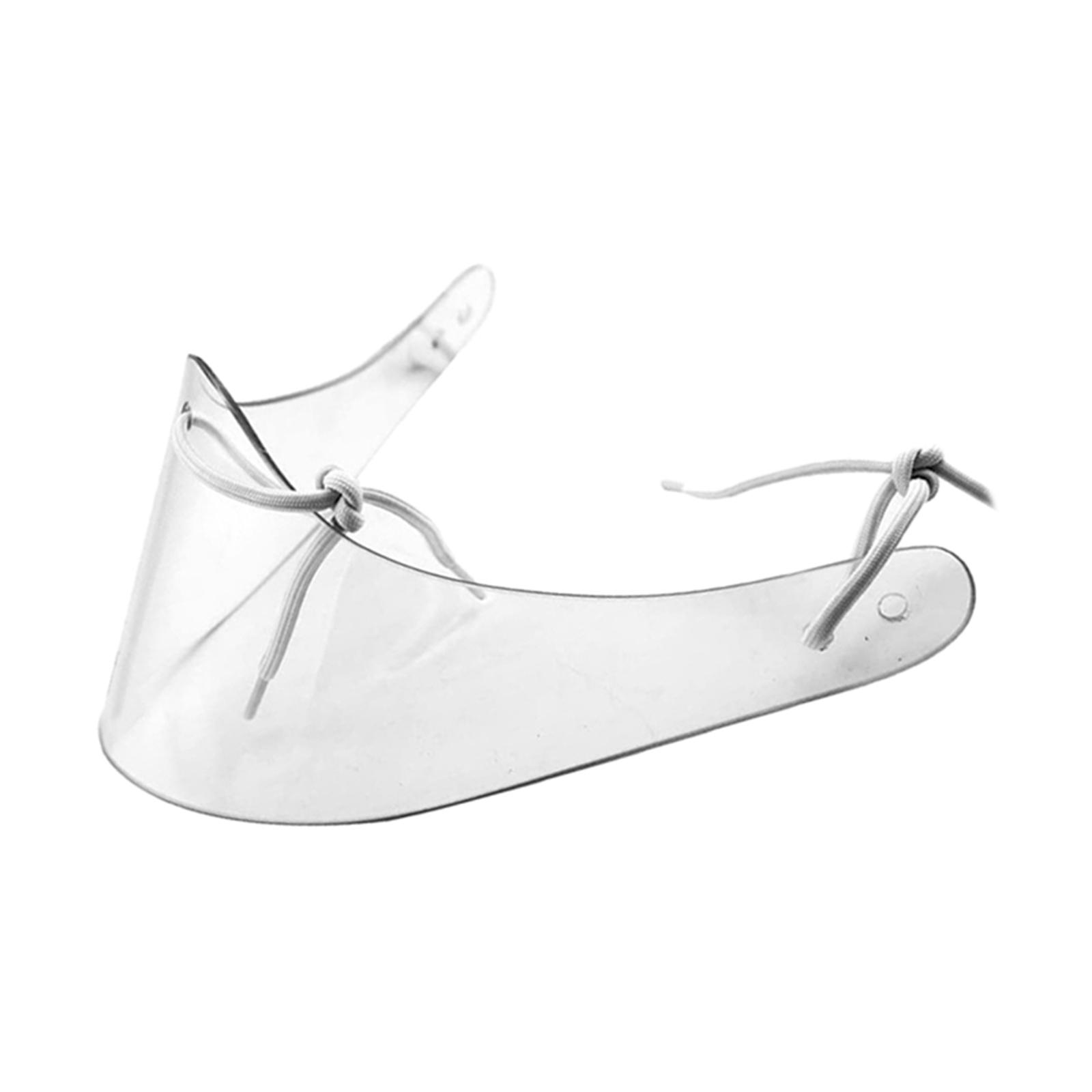 Ishockeyhjälmskydd målvakt universal transparent utrustning målvakt