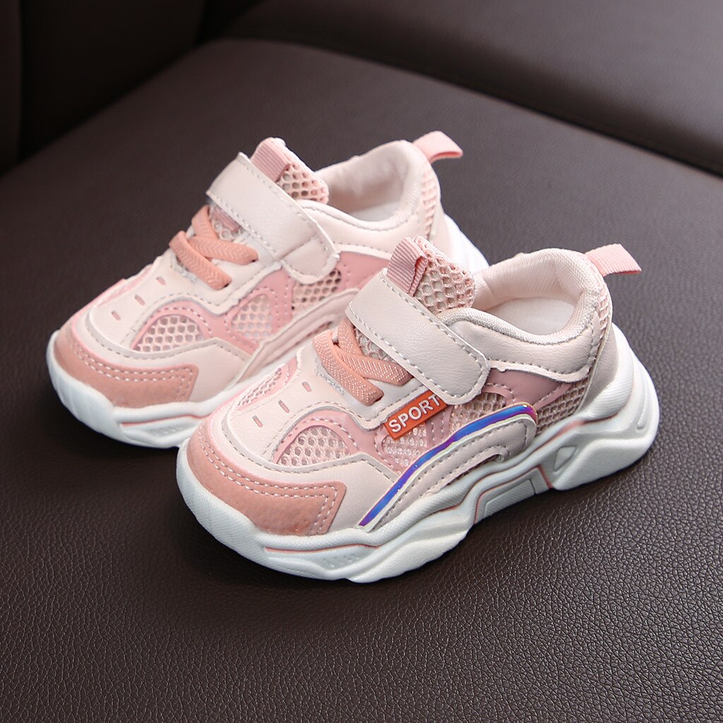 50 # schuhe Für Kleinkind Baby Mädchen Jungen Colorblock Einzigen Gittergewebe Weiche Sohle Turnschuhe Lässig Turnschuhe Schuhe Детская Обувь: Rosa / 21