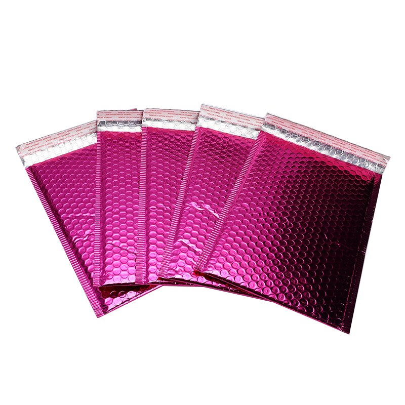 10/50pcs/Lot Foam Envelope Self Seal Mailers Padded Envelopes With Bubble Packages Black/Gold/Silver/Rose Red