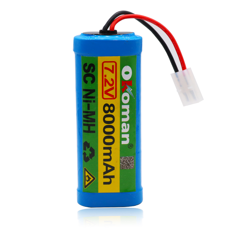7.2V Battery 8000mAh NiMH Batteries Pack For RC Car Truck Buggy Boat Tank Ni-Mh Baterias gray supper power