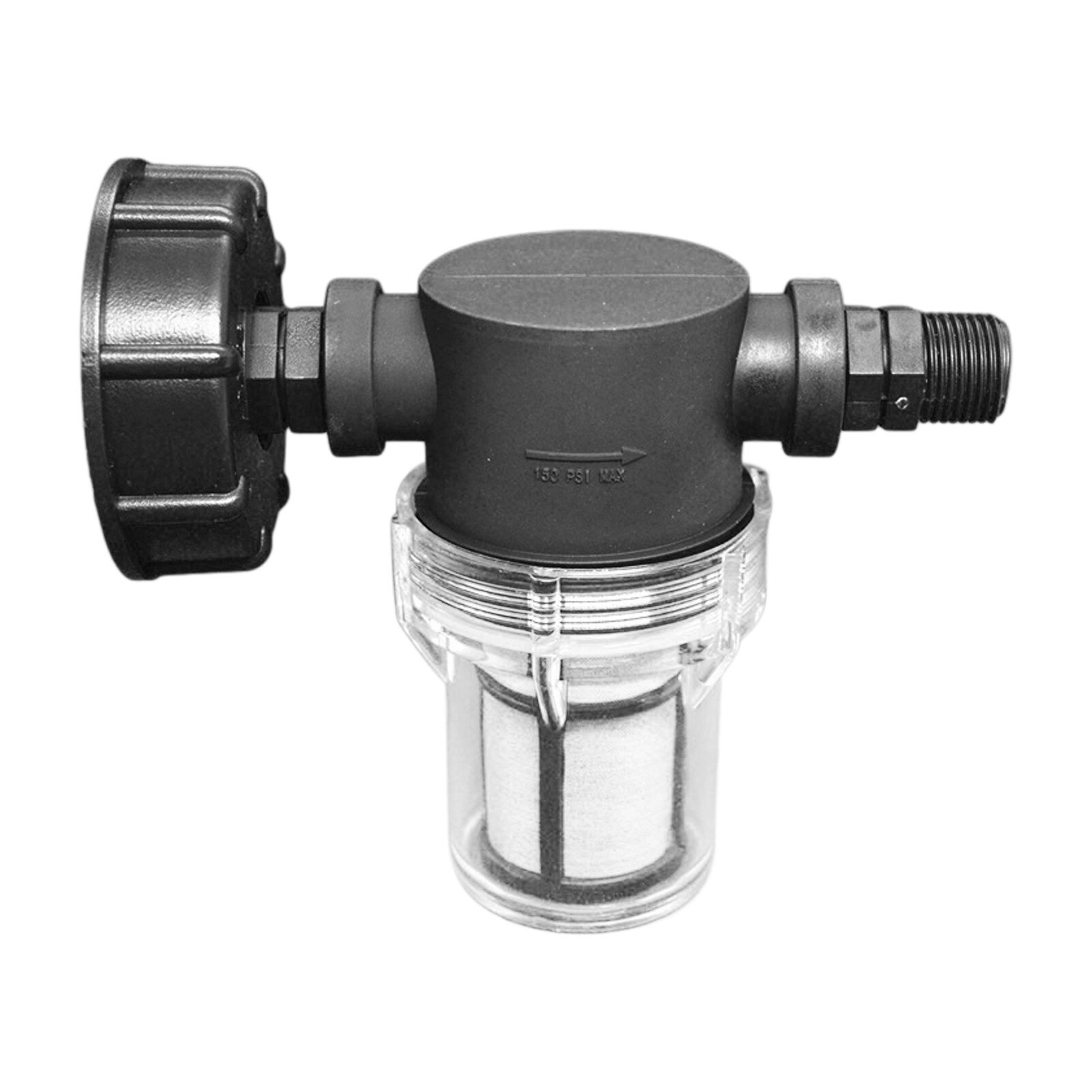 Messing filter RVS zeef voor water 2 x binnendraad 3 4 geen Kiwa keur