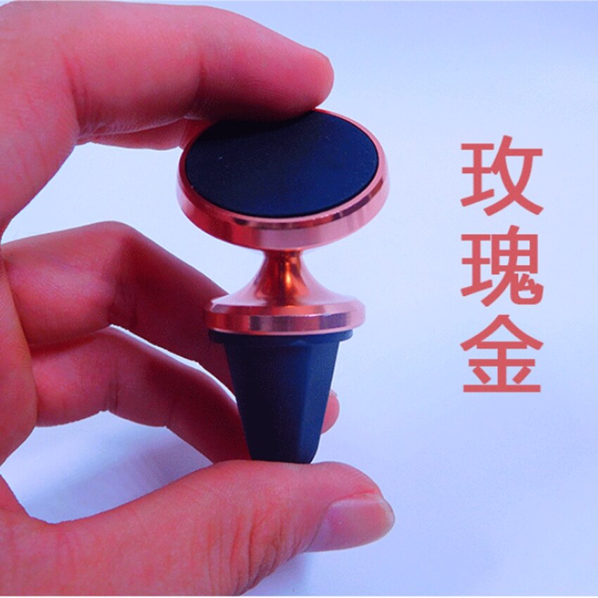 Auto air outlet auto legering magnetische mobiele telefoon beugel multifunctionele sterke magnetische instrument panel plakken-type navigatie beha: mei gui fen