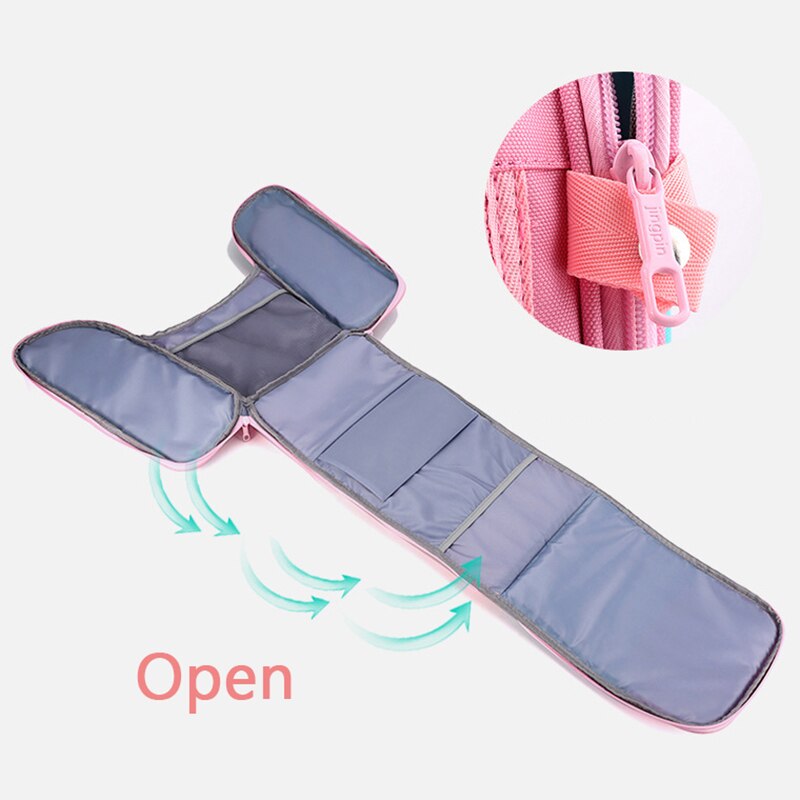 Kinderen 3D Waterdichte Lichtgewicht School Rugzak Orthopedische Boekentas Meisjes Leuke Regenboog Schooltas Hoge Capaciteit Sac