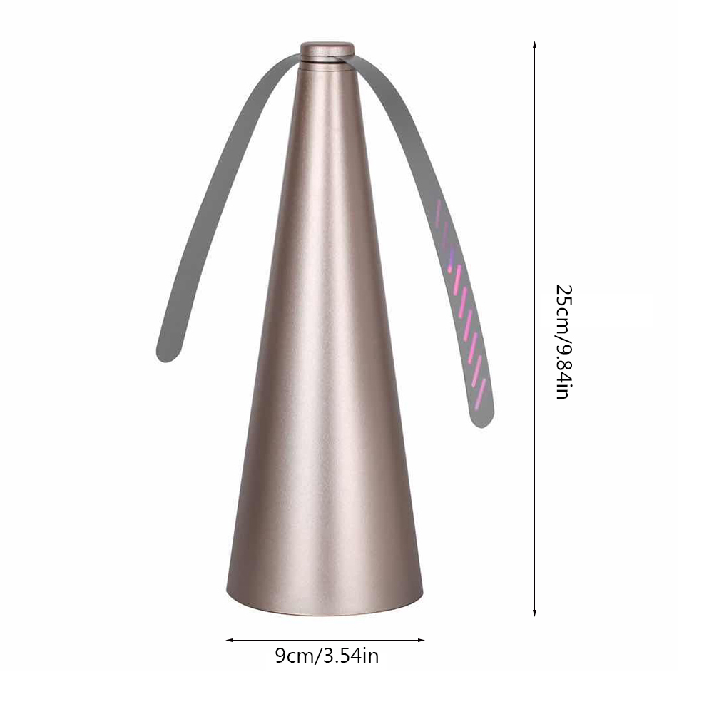 Home Kitchen Mosquito Repeller Fan Outside or Inside Table use Insect Repeller Fans Portable Pest Control Fly Killer for Indoor: Orange