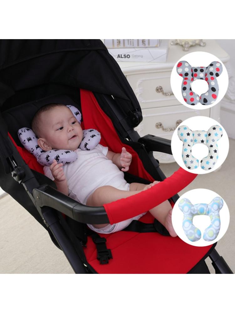 Baby nakkestøtte pude rejser bilsæde spædbarn u form hovedstøtte hovedbeskyttelse