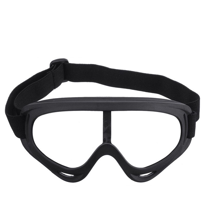 Pieza de gafas de seguridad totalmente transparente, gafas de sol cerradas, gafas protectoras para ojos, luz UV antiniebla, gafas de cebolla sin lágrimas