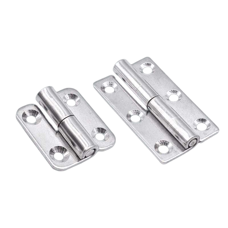 Bisagra desmontable de acero inoxidable 304, bisagra de puerta extraíble para armario, herrajes para muebles