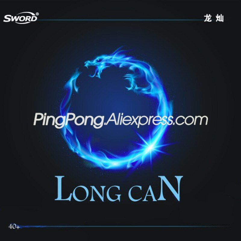 SWORD LONG CAN PRO (Blue Sponge) Pips-out Table Tennis Rubber LONG CAN Provincial Short Pips Ping Pong Sponge