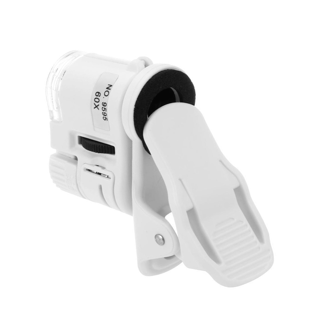 HD Microscope 60X Mobile Phone Microscope Macro Lens Zoom Micro Camera Clip with LED Light