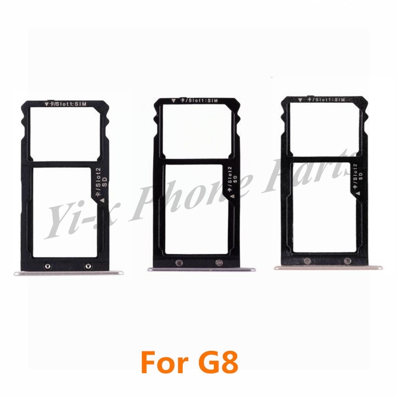 SIM Karte Tablett Mikro SD Karte Tablett Halfter Slot Für Huawei G8/Maimang 4 Ersatz Teile