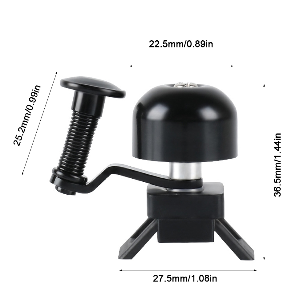 Timbre de bicicleta clásico Retro, sonido claro y fuerte, acero y cobre, anillo para manillar de bicicleta de montaña, bocina, equipo de seguridad para ciclismo, 1 ud.