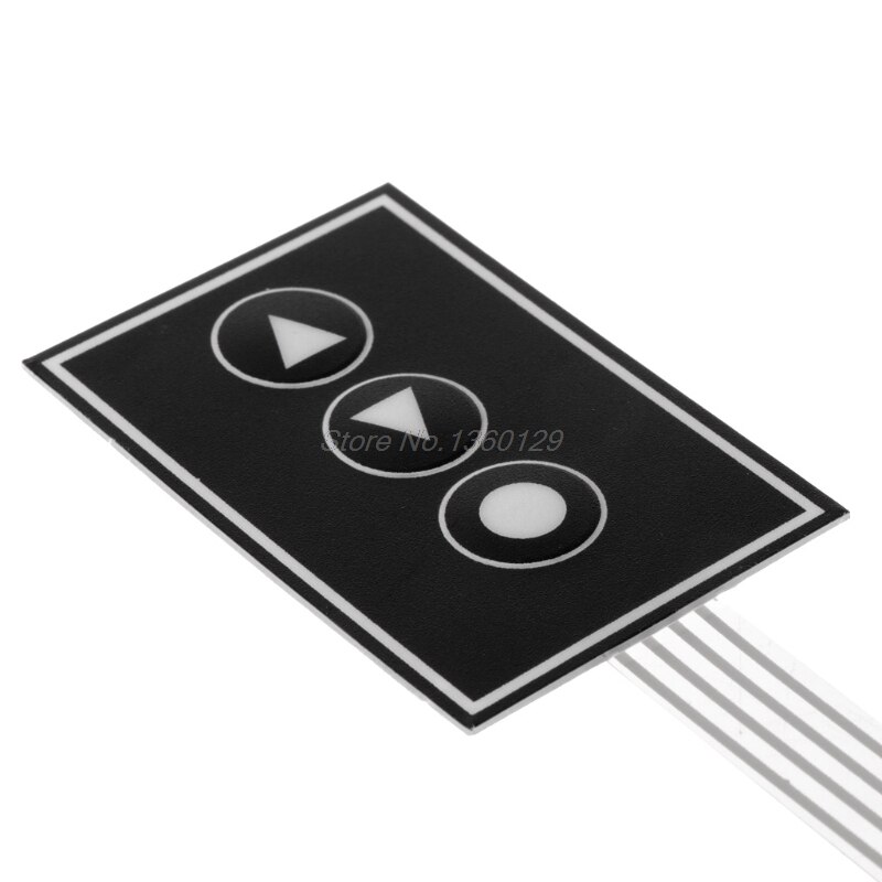 1x3 Matrix Array 3Key Membrane Switch Keypad Keyboard 1*3Key 36*55mm Switch O06