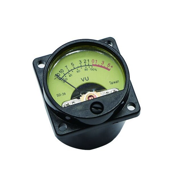 SD39 Taiwan 500UV Vu Meter Met Warm Backlight Panel Vu Meter Voor Pre-Versterker