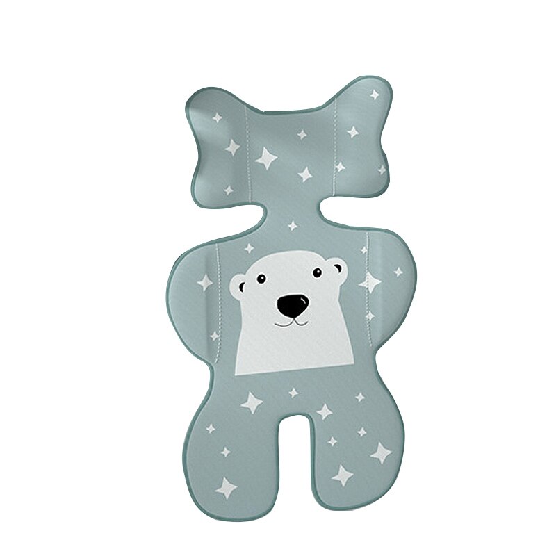 Baby Sommer Kinderwagen matt Atmungs Kinderwagen Kühlung Pad Kleinkind Kinderwagen Zubehör Eis Seide Sitz Pad Kleinkind Warenkorb Matratze: 9