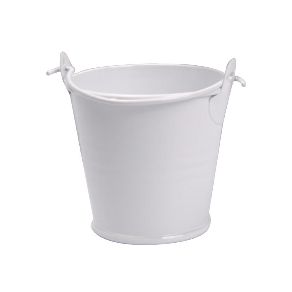1pc mini plåthink färgglad plåt växt krukjärn bröllop liten tunna färg hantverk prydnadsföremål godistillbehör  o3 h 4