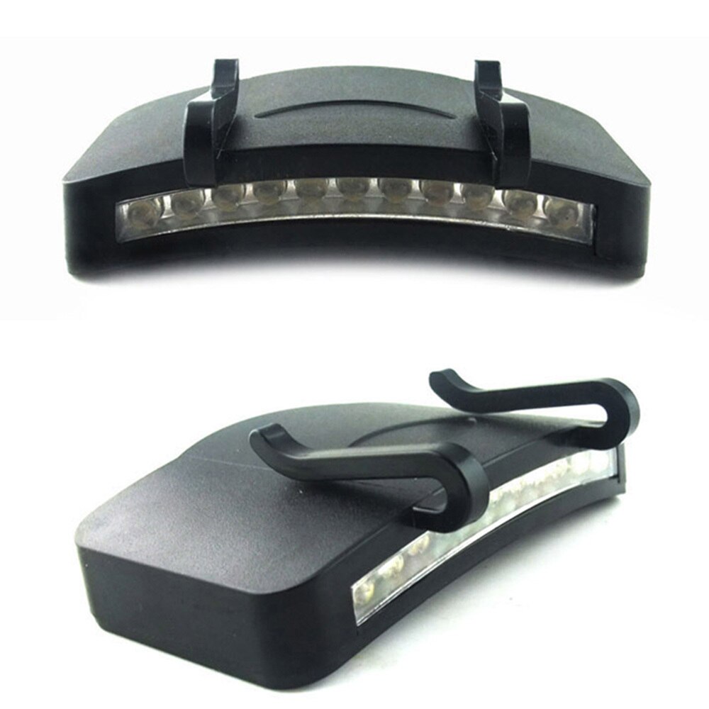 Bright 11 LED Cap Light Headlight HeadLamp Flashlight Clip on Light Fishing