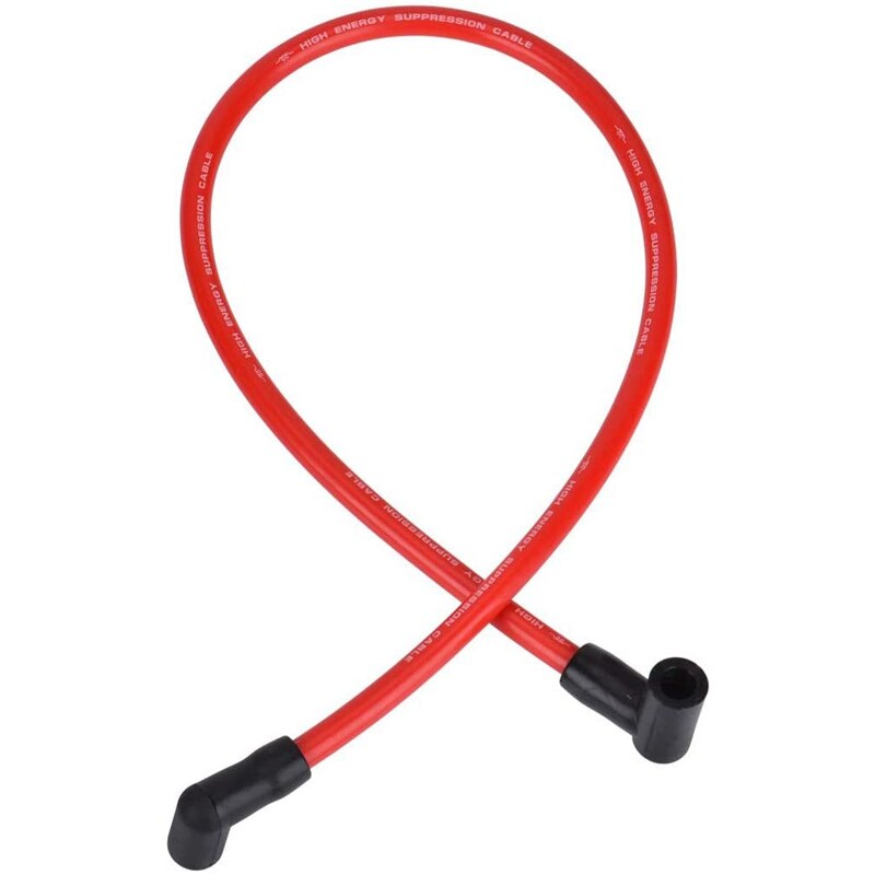 Juego de cables de bujía de 10,5 MM, SP10-390-1010 cable de encendido de alto rendimiento para Chevrolet AM General Isuzu HEI SBC BBC 350