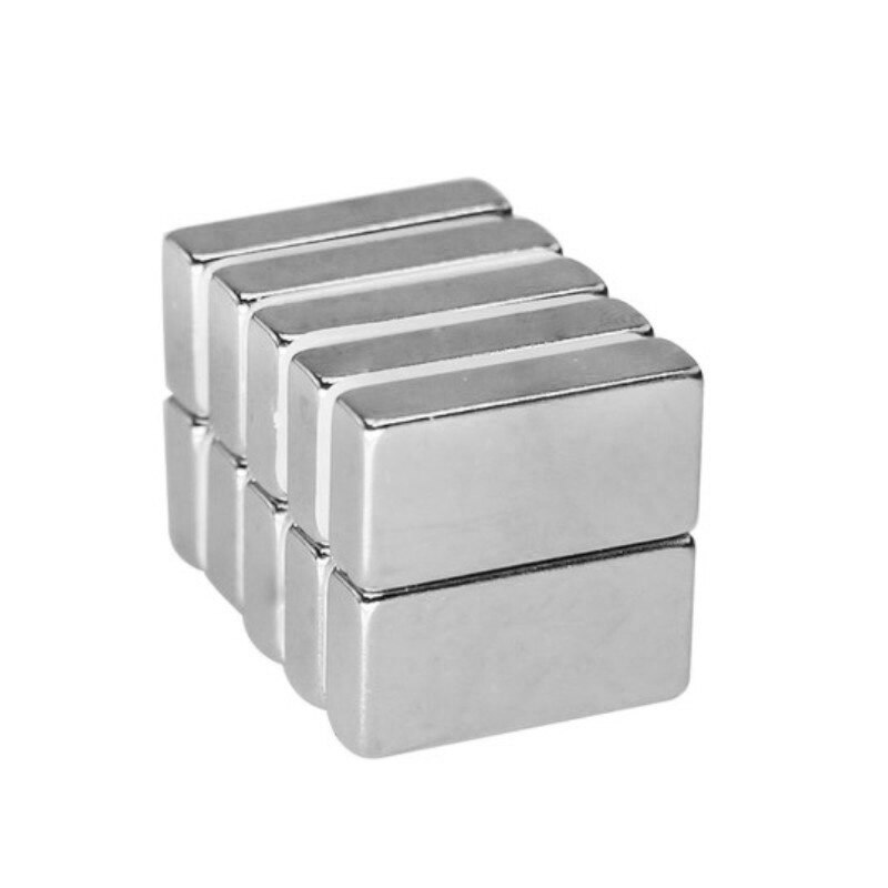 5 ~ 50 Stuks 20X10X5 Mm Krachtige Quadrate Magnetische Permanente Magneet 20X10X5mm Super Krachtige Magneet Neodymium Magneten 20*10*5 Mm