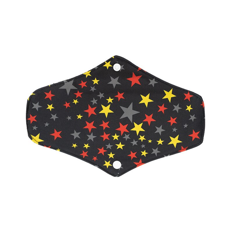 18*25CM Menstruations Pads für Nacht Verwenden frauen feminin higgiene mehrweg menstruations Pad Atmungs Waschbar Tuch Pads: YWS-M17