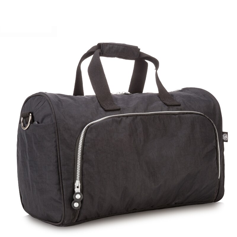 TEGAOTE herren Wasserdichte Reisetasche Große Kapazität Reise Tasche Frauen Nylon Gepäck Reise Duffle Handtaschen unisex: Schwarz