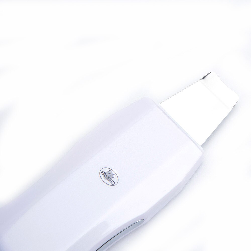 Máquina ultrasónica de limpieza profunda del depurador de la piel máquina de pelar pala limpiador de poros faciales máquina exfoliante DE LA PIEL exfoliante