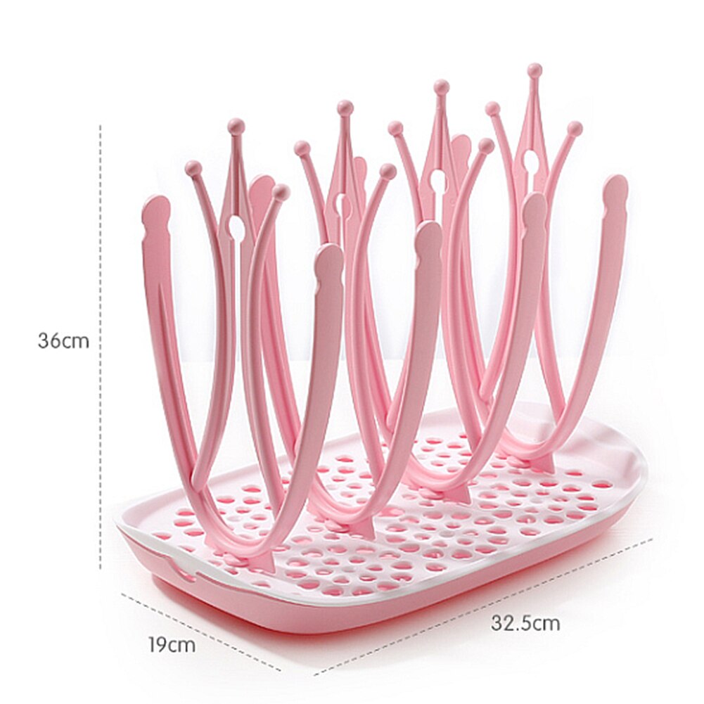 bébé bouteille étendoir Multi fonctionnel bébé bouteille étendoir avec égouttoir lave-vaisselle sécurité max 8 bouteilles #38