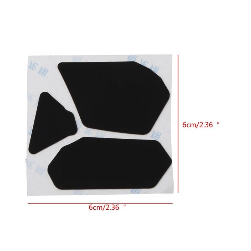 Autocollants Latéraux Antidérapants Pour Souris SteelSeries Rival 600 650 - Grip Résistant Transpiration